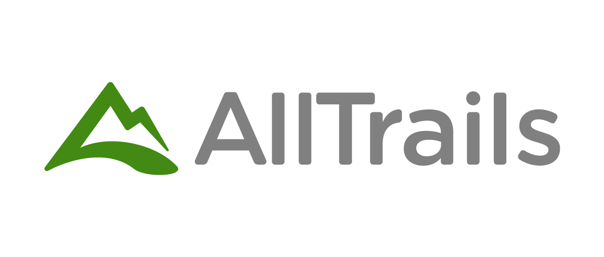 AllTrails-logo vóór de rebrand van 2023