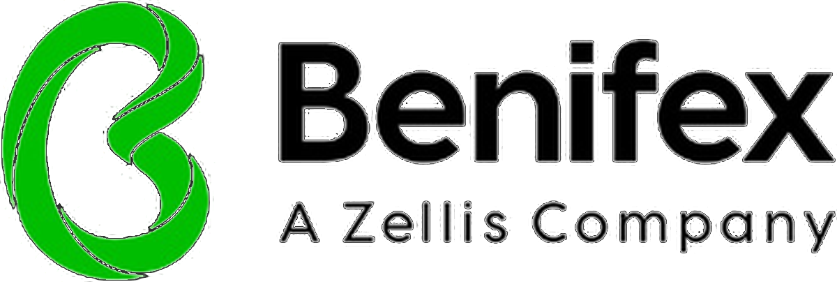 Benifex-logo vóór de rebrand van 2026