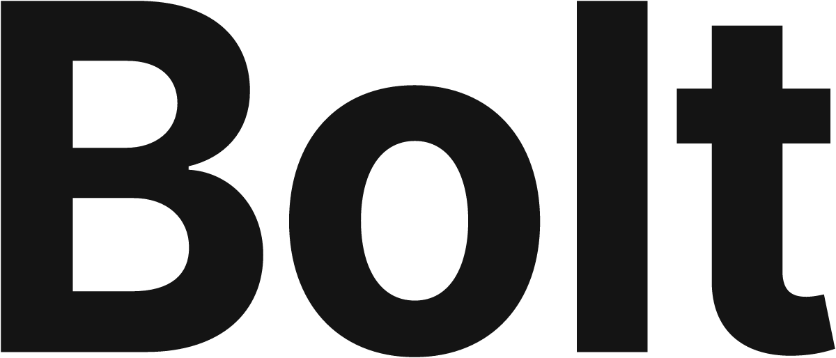 Bolt-logo vóór de rebrand van 2023