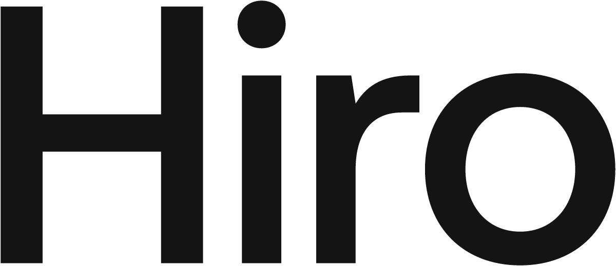 Hiro-logo vóór de rebrand van 2023