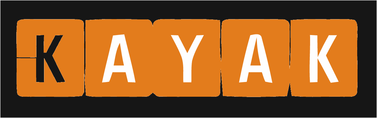 Kayak-logo vóór de rebrand van 2017