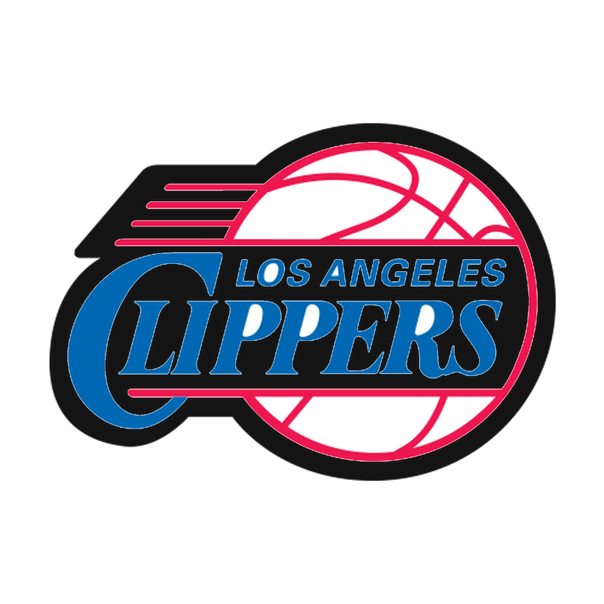LA Clippers-logo vóór de rebrand van 2015