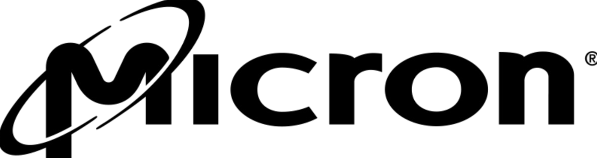 Micron-logo vóór de rebrand van 2024