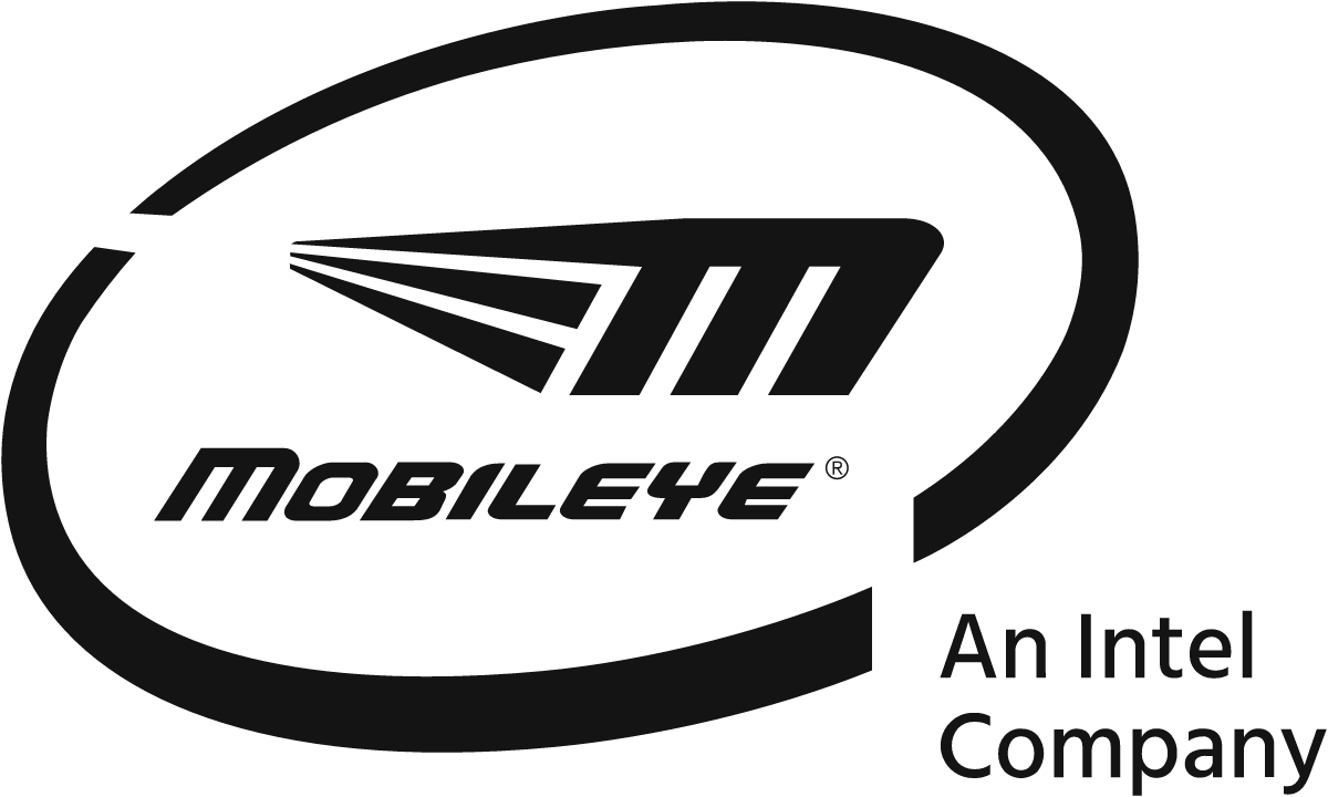 Mobileye-logo vóór de rebrand van 2021