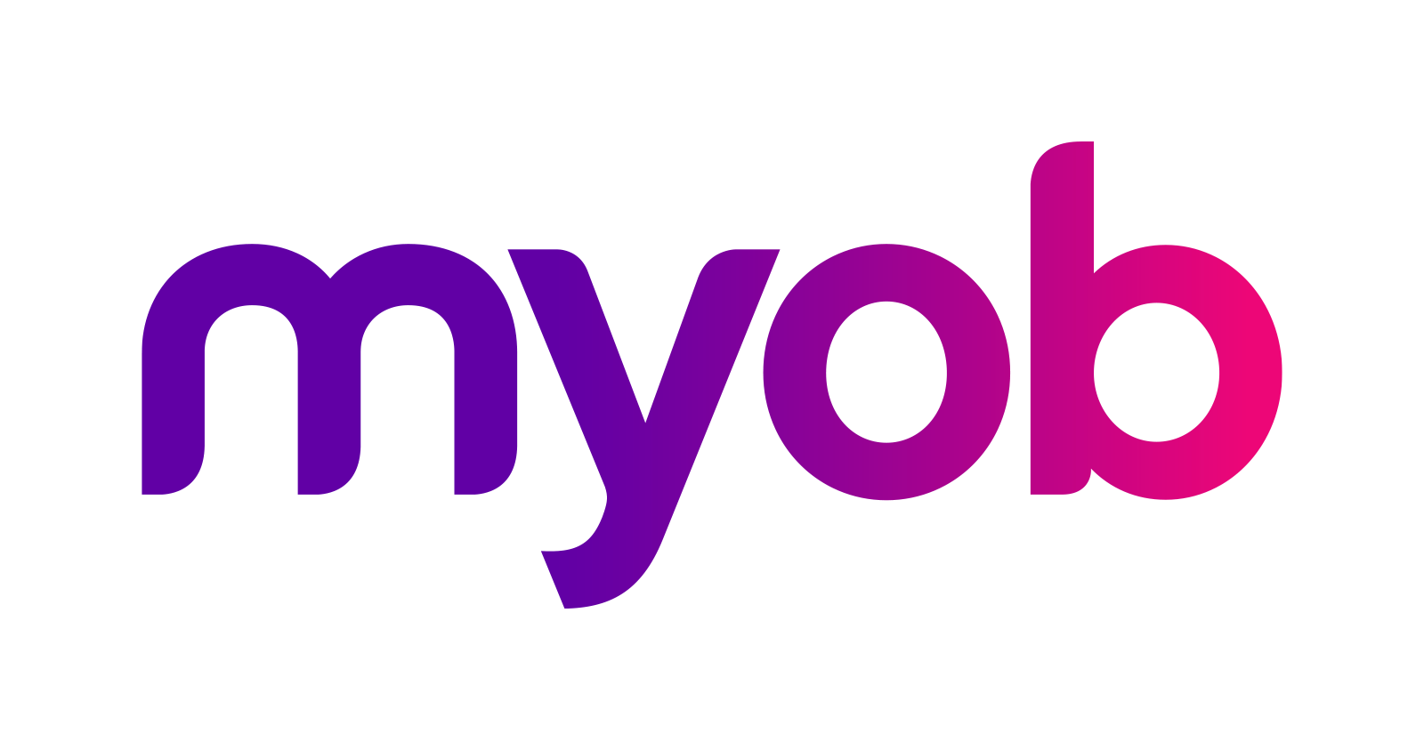 MYOB-logo vóór de rebrand van 2026