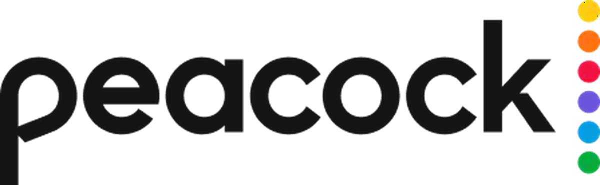 Peacock-logo vóór de rebrand van 2026