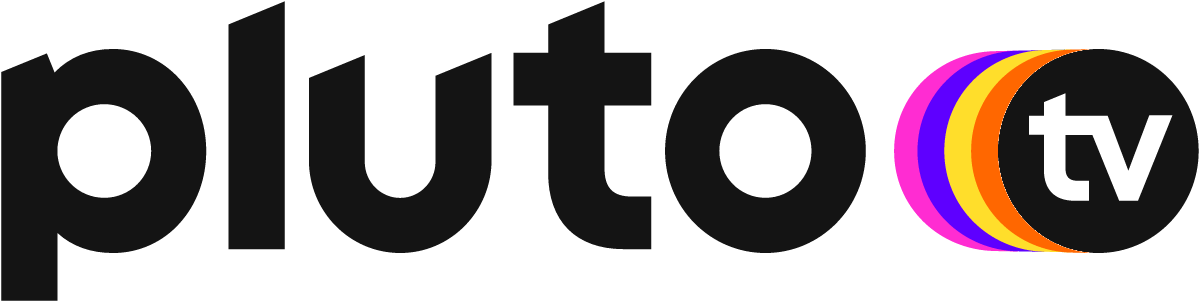 Pluto TV-logo vóór de rebrand van 2024