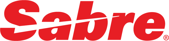 Sabre-logo vóór de rebrand van 2026