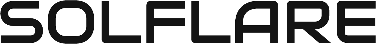 Solflare-logo vóór de rebrand van 2025