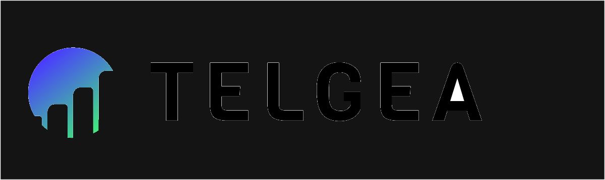 Telgea-logo vóór de rebrand van 2025