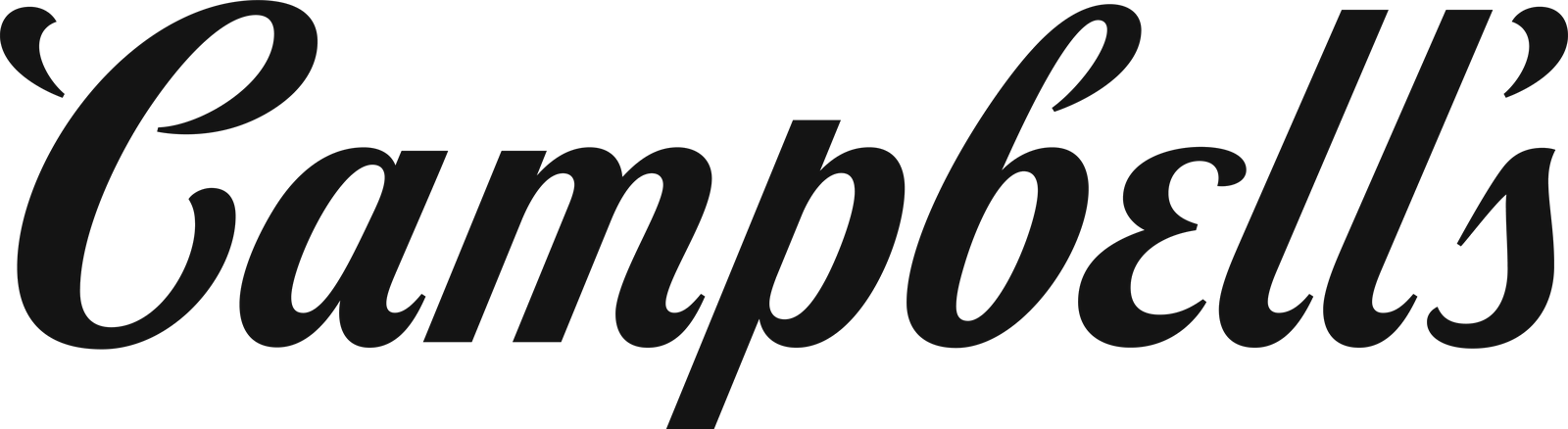 The Campbell's Company-logo vóór de rebrand van 2024