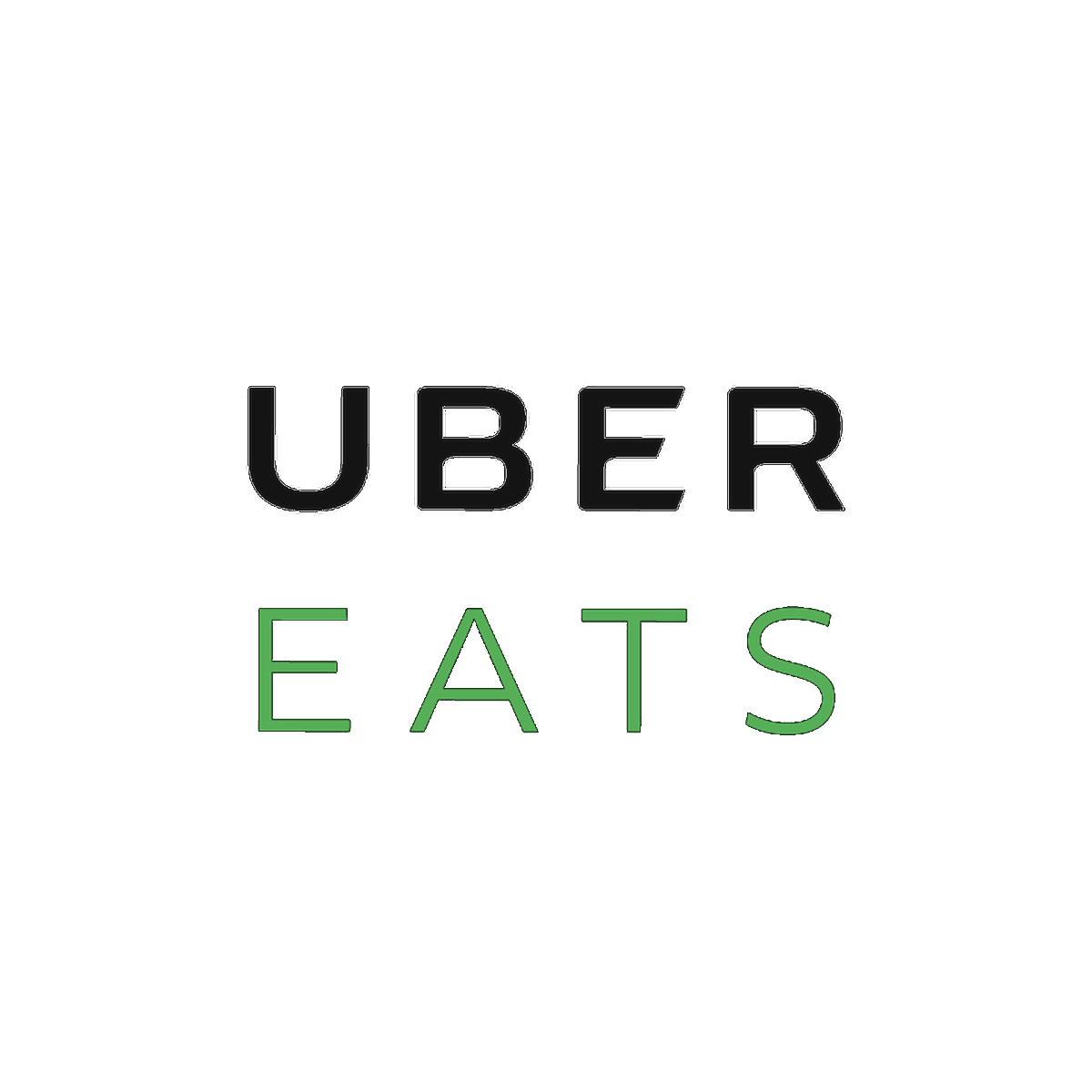 Uber Eats-logo vóór de rebrand van 2017