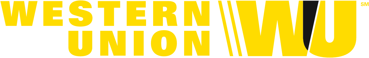 Western Union-logo vóór de rebrand van 2019