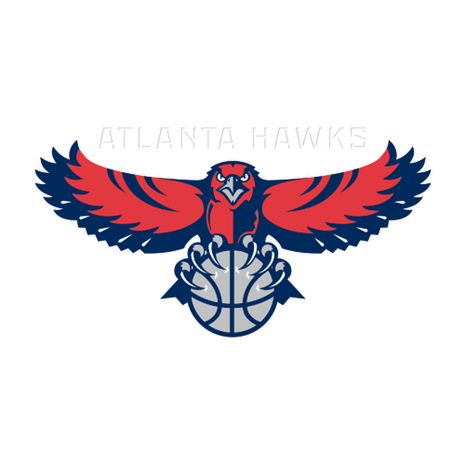 Atlanta Hawks-logo vóór de rebrand van 2015