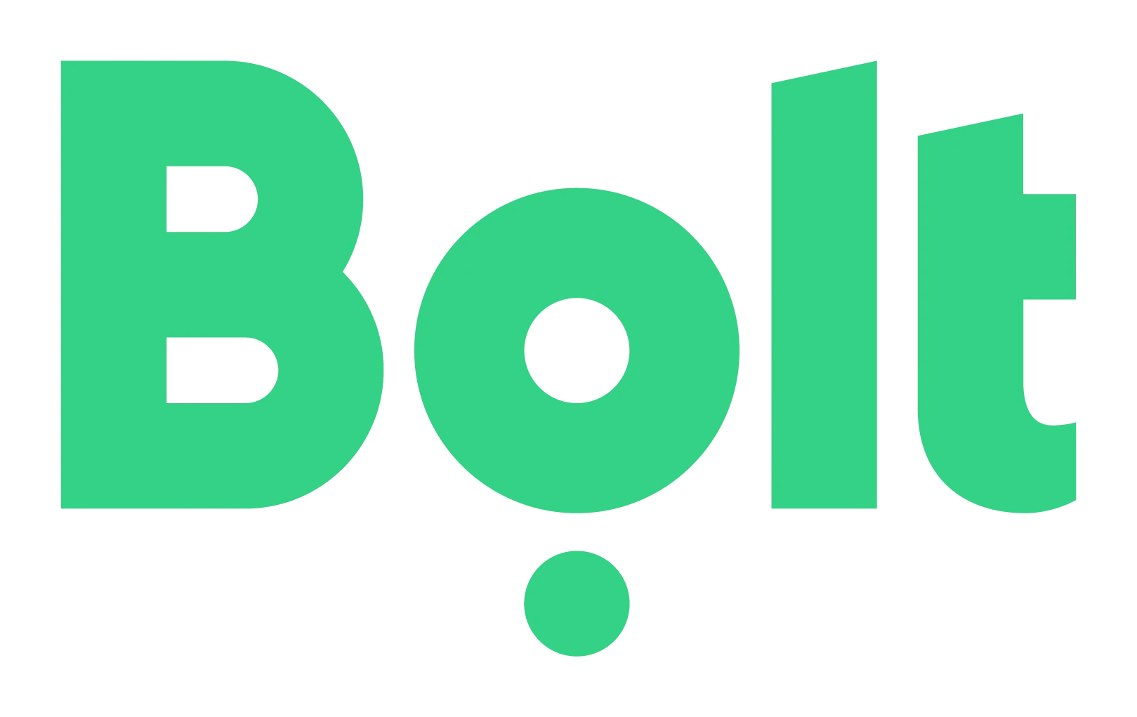 Bolt-logo vóór de rebrand van 2025
