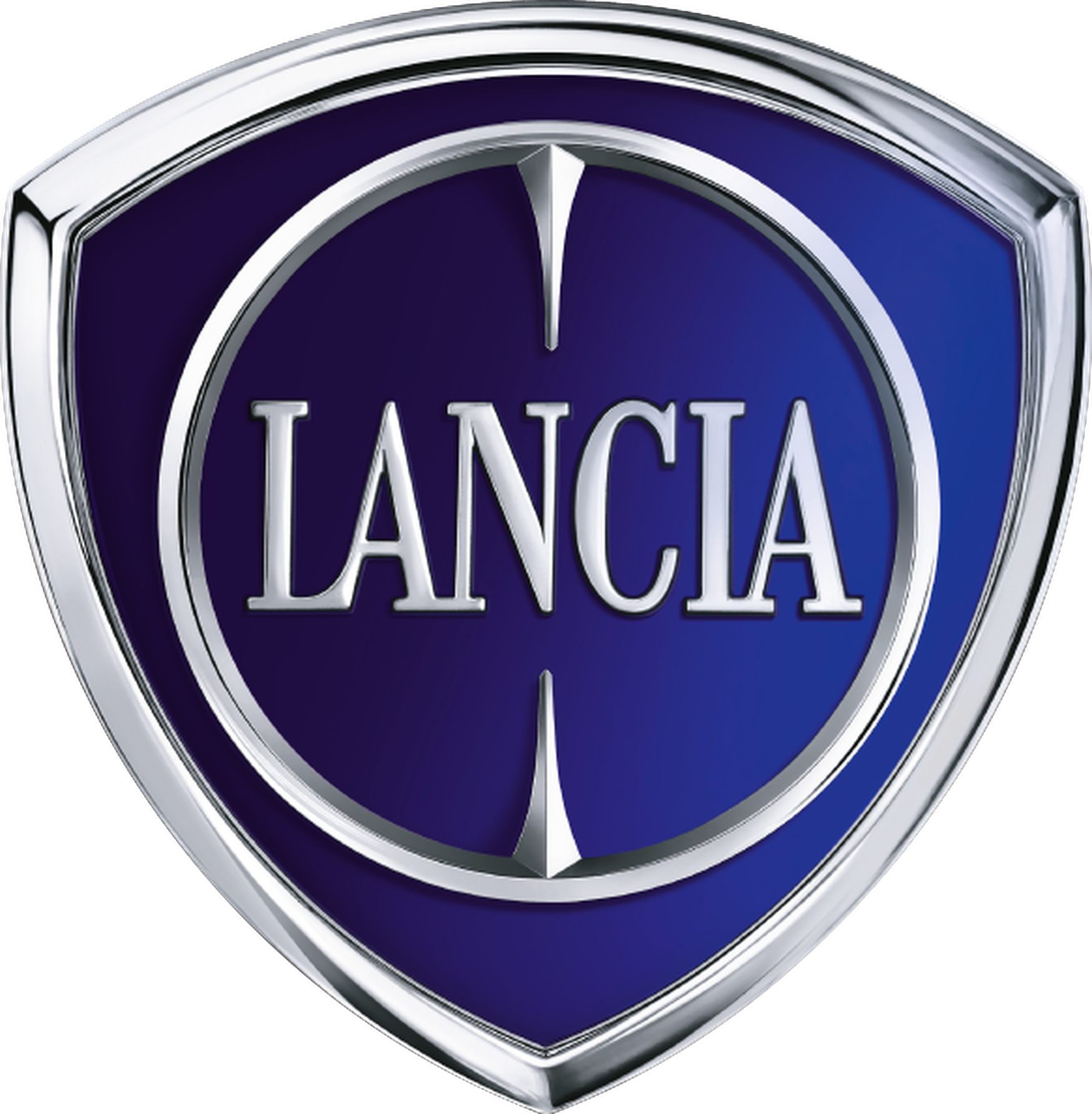 Lancia-logo vóór de rebrand van 2022