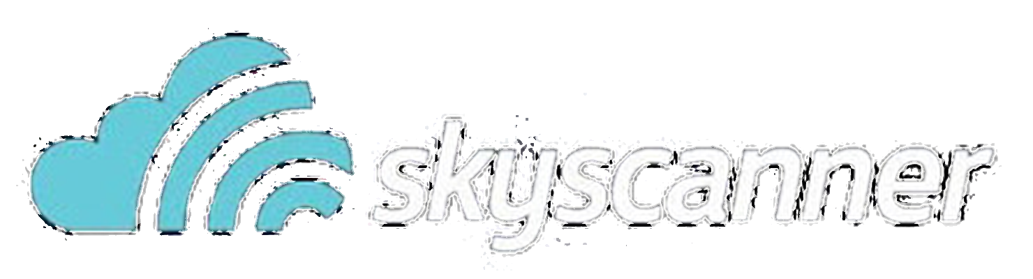 Skyscanner-logo vóór de rebrand van 2019