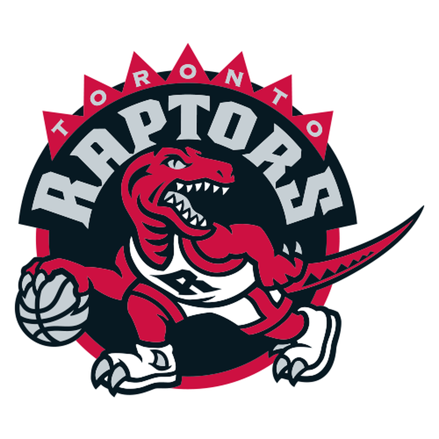 Toronto Raptors-logo vóór de rebrand van 2014