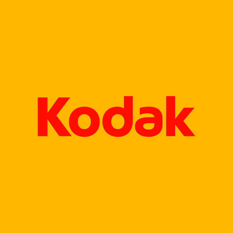 Kodak-logo vóór de rebrand van 2016