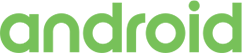 Android-logo vóór de rebrand van 2019