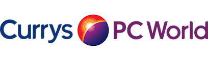 Currys-logo vóór de rebrand van 2021