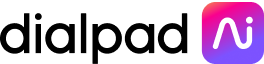 Dialpad-logo vóór de rebrand van 2025
