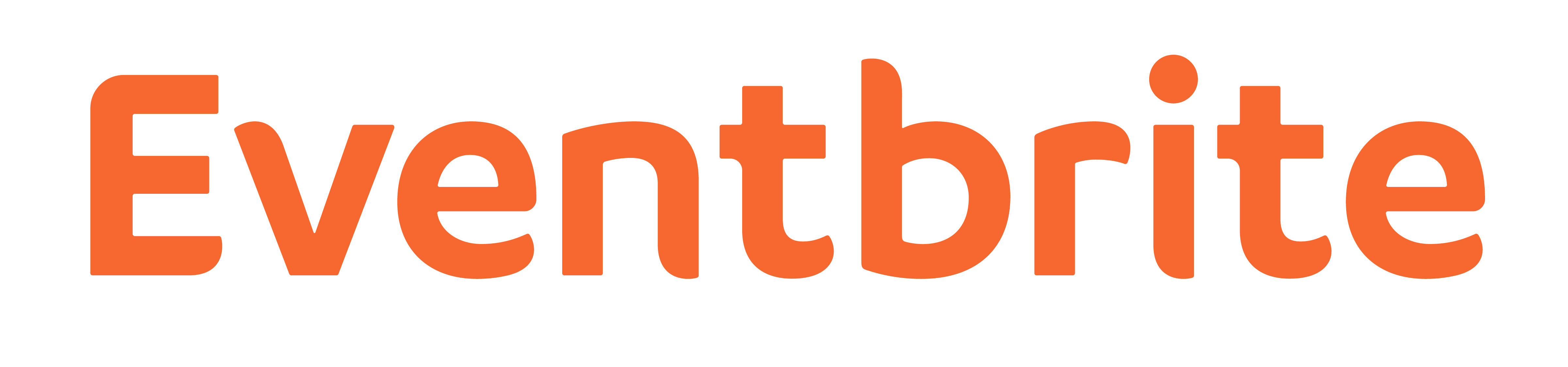Eventbrite-logo vóór de rebrand van 2018