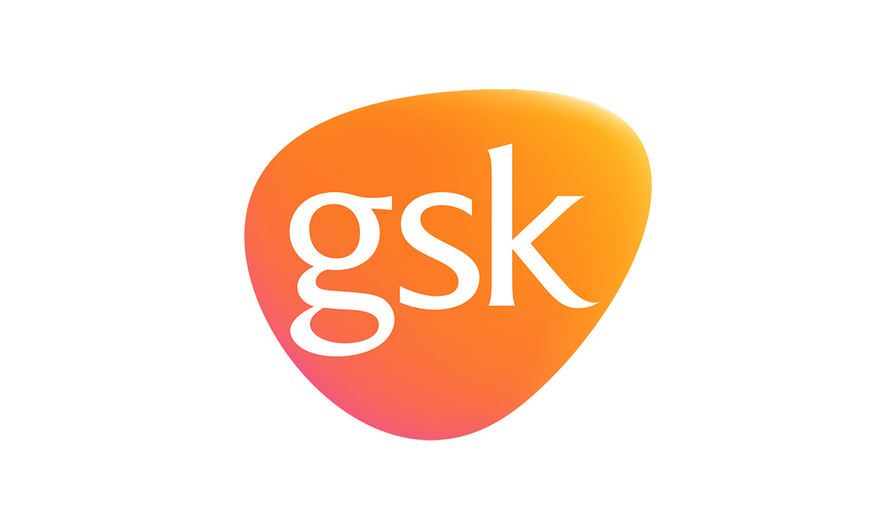 GSK-logo vóór de rebrand van 2022