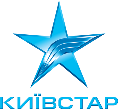 Kyivstar-logo vóór de rebrand van 2015