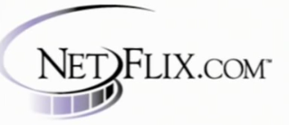Netflix-logo vóór de rebrand van 2000