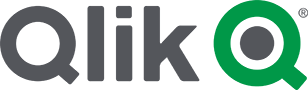 Qlik-logo vóór de rebrand van 2024