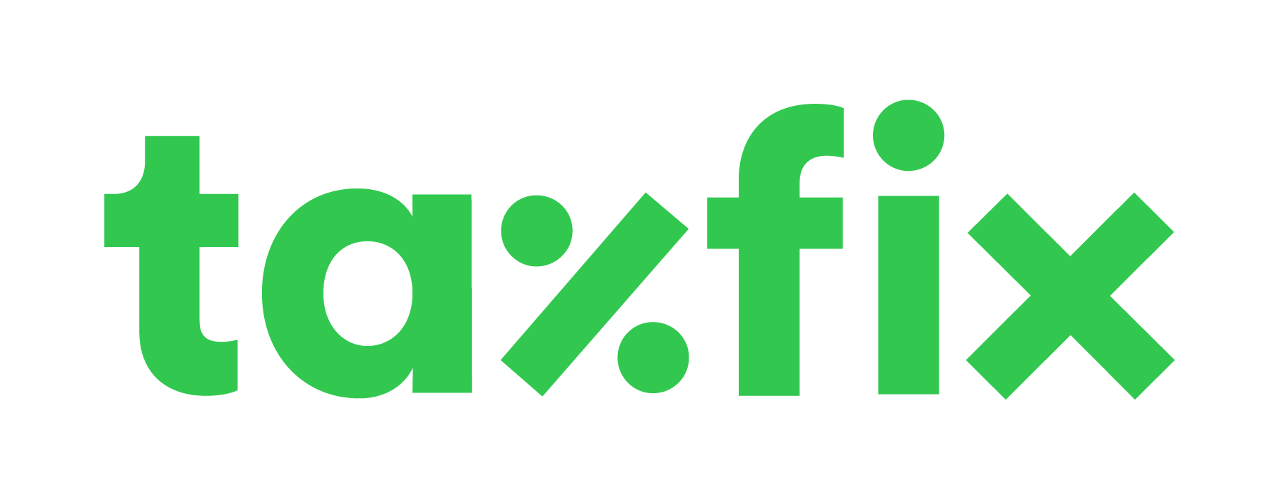 Taxfix-logo vóór de rebrand van 2024