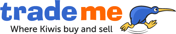 Trade Me-logo vóór de rebrand van 2016