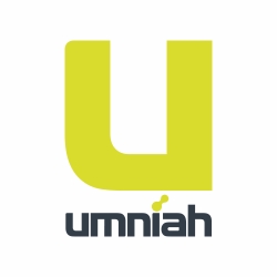 Umniah-logo vóór de rebrand van 2025