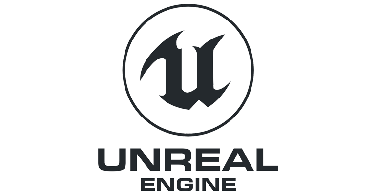 Unreal Engine-logo vóór de rebrand van 2021