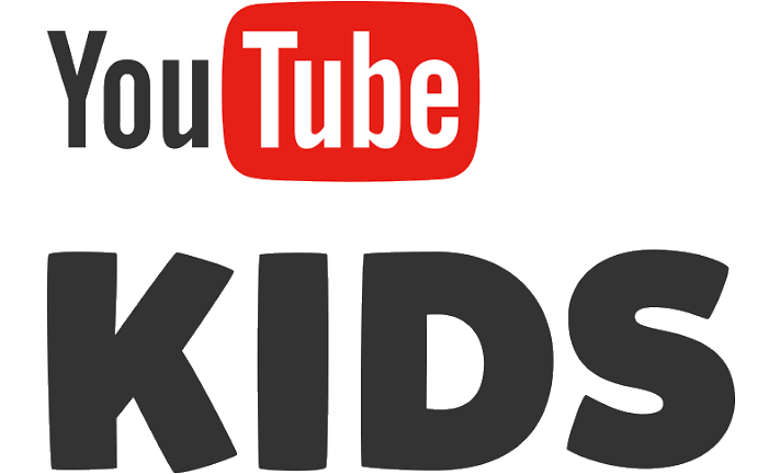 YouTube Kids-logo vóór de rebrand van 2017