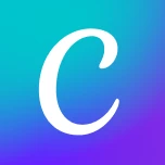 Canva-logo vóór de rebrand van 2024