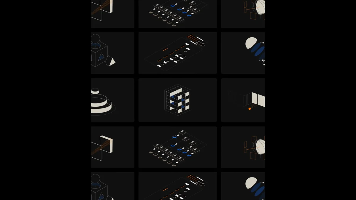 Raster van monochrome Driver-iconen en illustraties op zwart