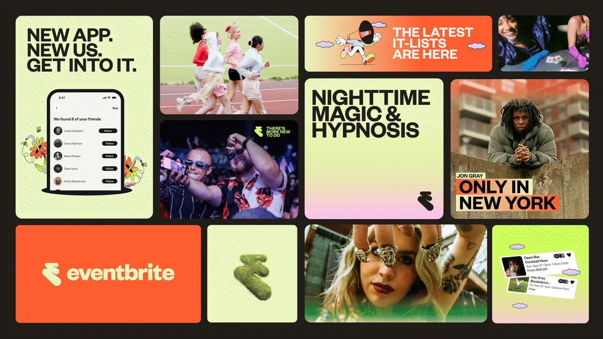 Eventbrite campaign layout grid