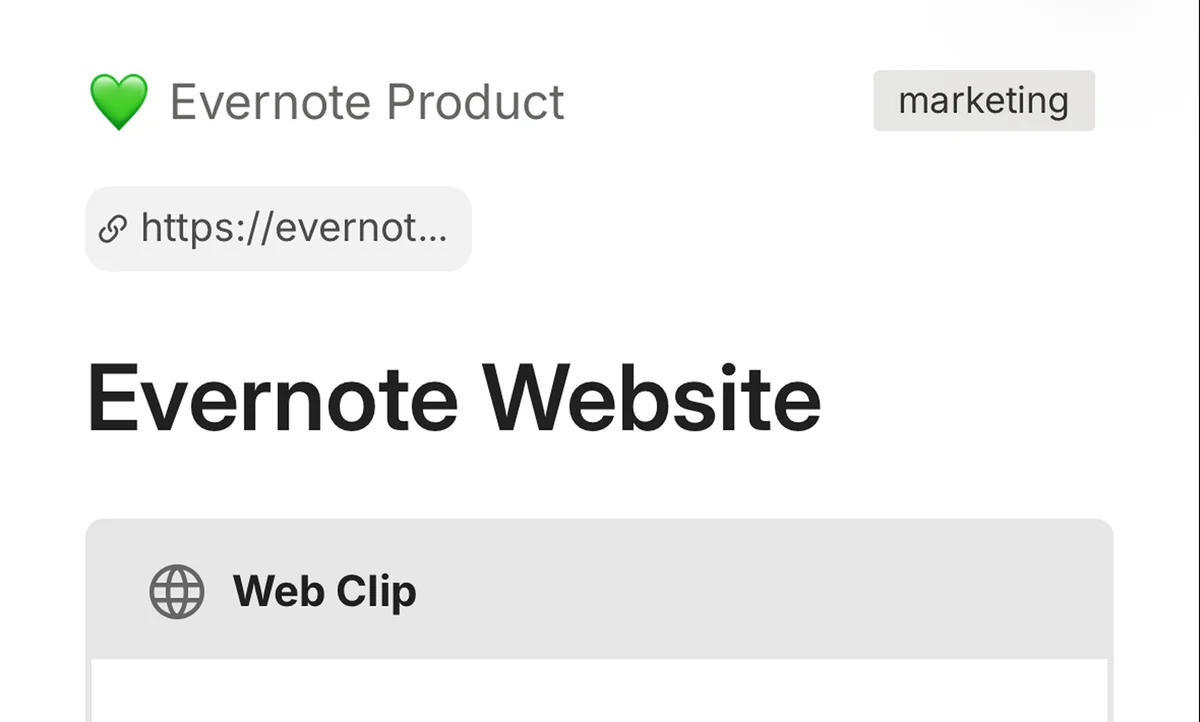 Bewaar snel content in Evernote vanaf je telefoon