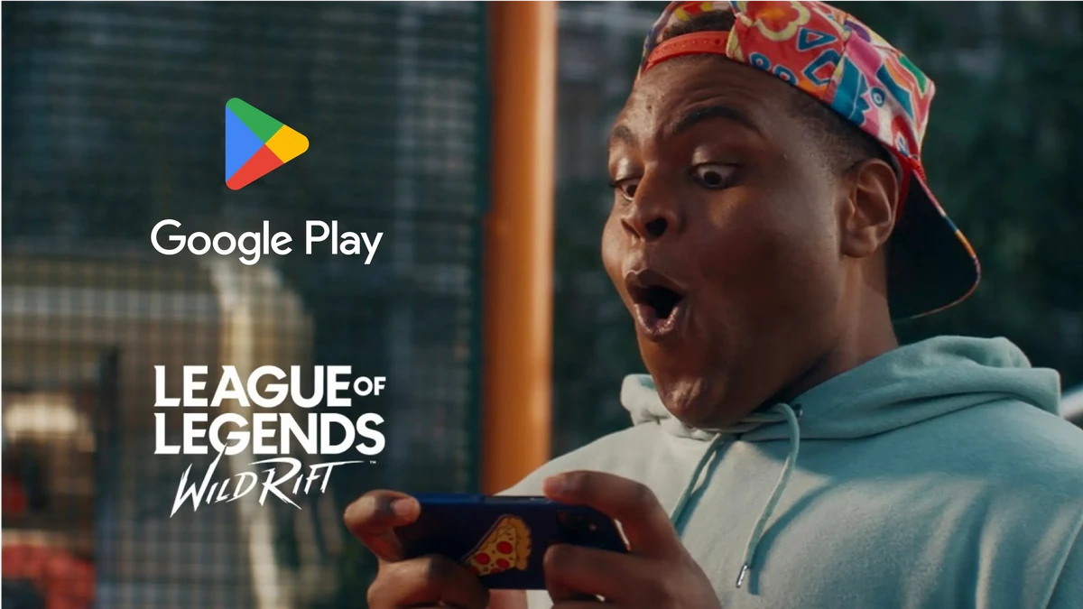 Google Play gaming campaign with League of Legends