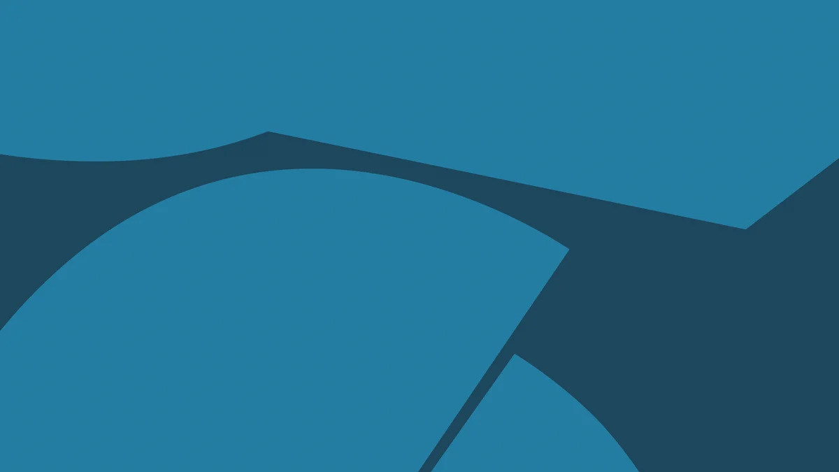 Indeed abstract blue curved shapes