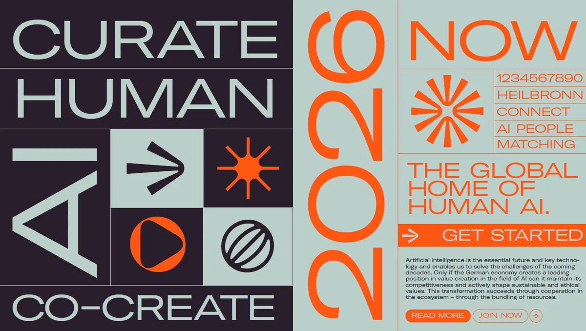 IPAI 2026 poster: 'Curate Human, AI Co-create'