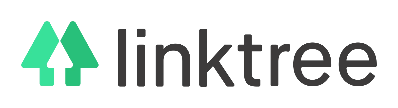 Linktree-logo vóór de rebrand van 2022