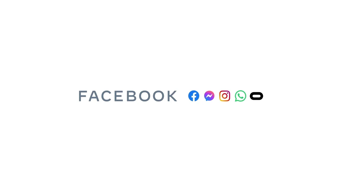 'from Facebook' endorsement lockup with app icons