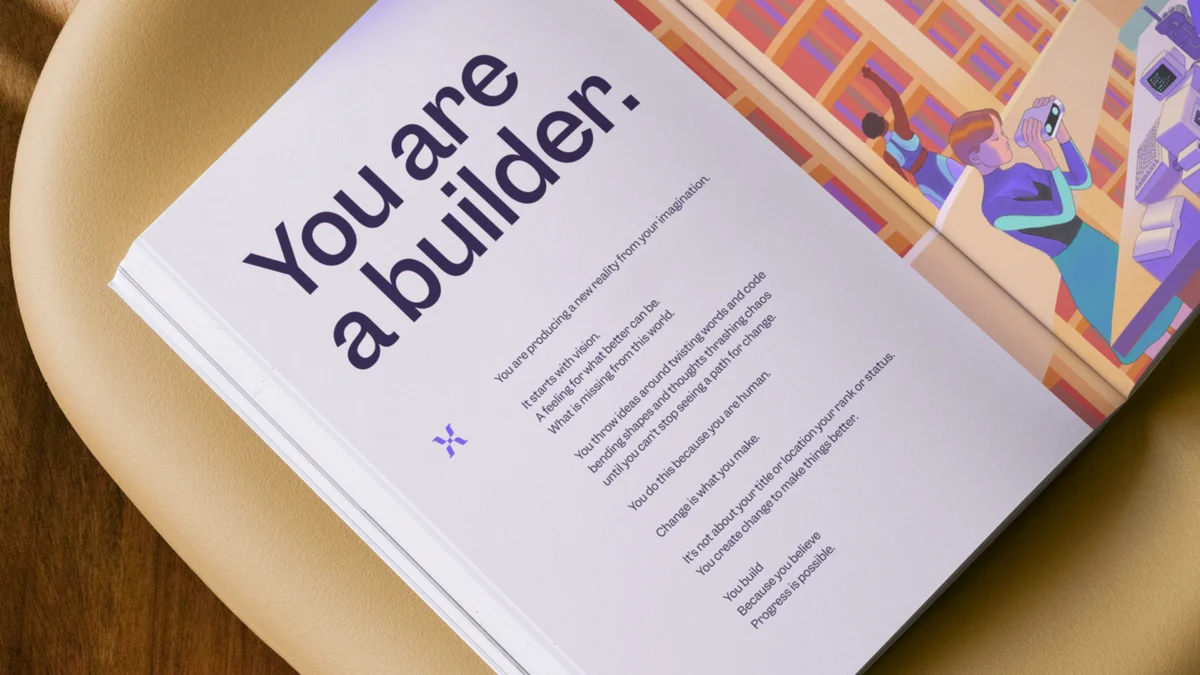 Mixpanel-boekje: 'You are a builder.'