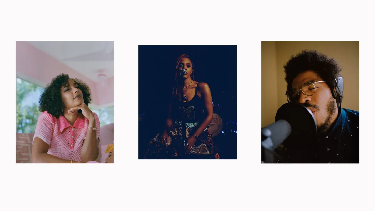 Three Patreon creator portraits in the new photo style