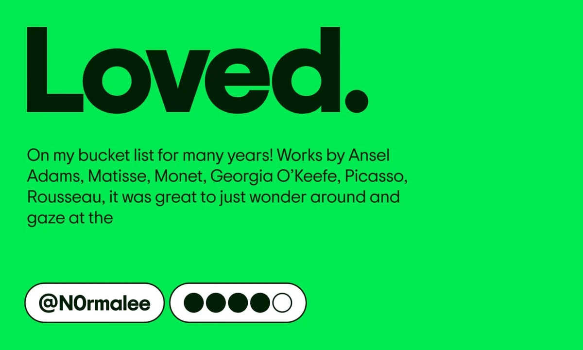 Tripadvisor review card: 'Loved.' on green