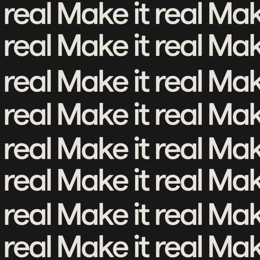 Repeating "Make it real" Vizcom type pattern
