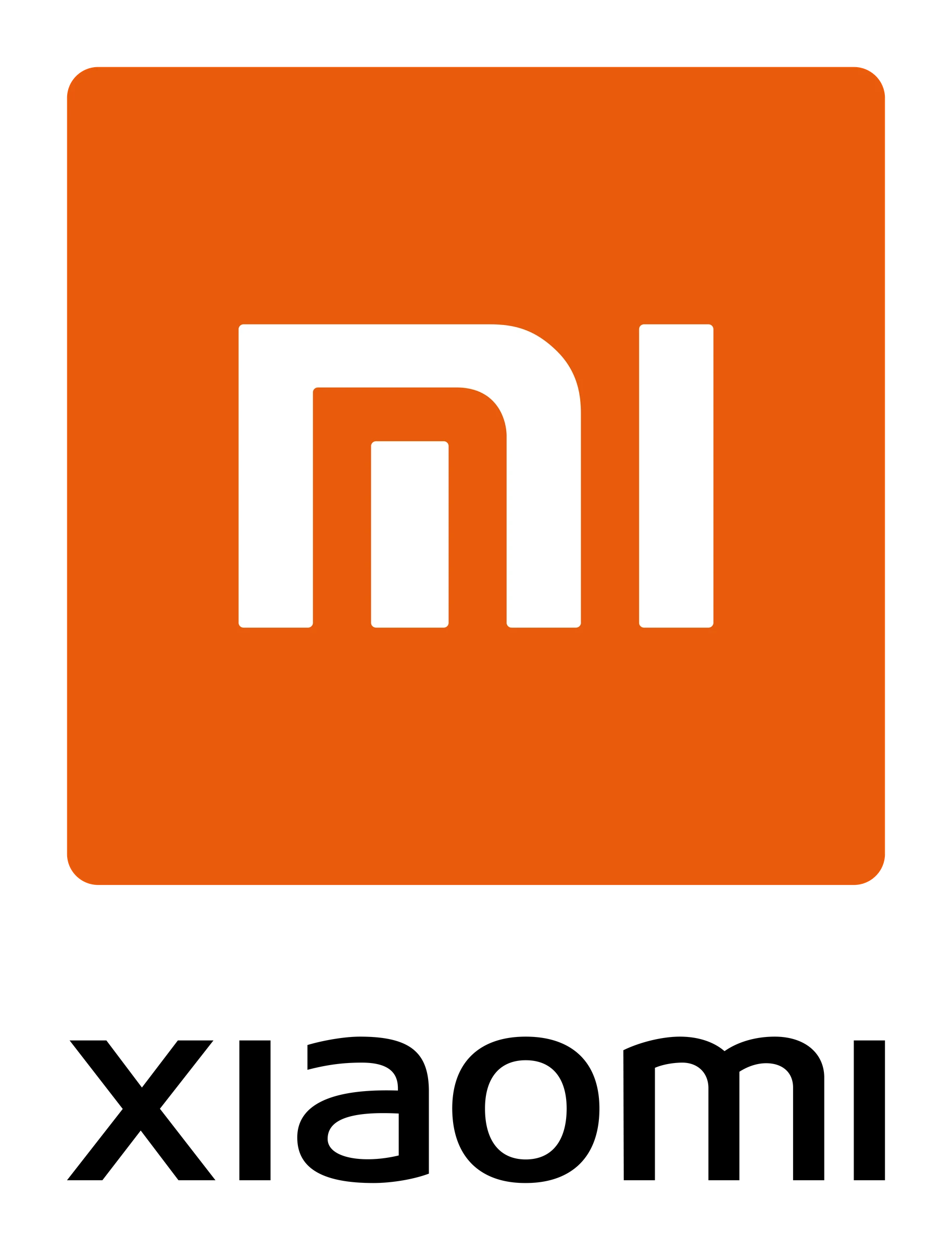 Xiaomi-logo vóór de rebrand van 2021